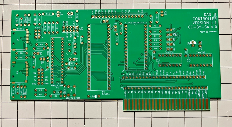 DAN ][ Controller Card Blank PCB Only For Apple II Computer line