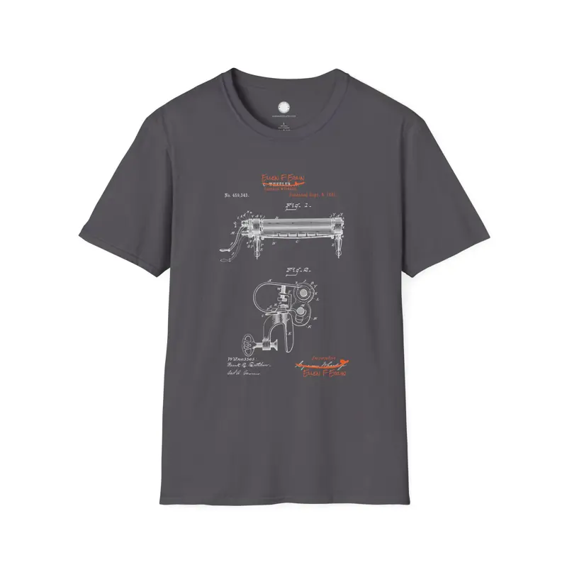 Ellen F Eglin Clothes Wringer Patent T-Shirt | Black Woman Inventor Gift | Women