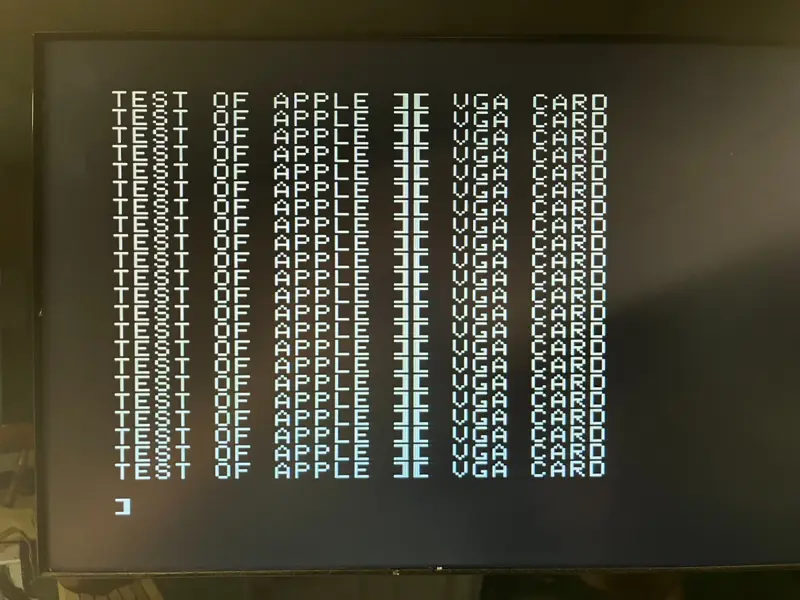 APPLE II, II+, IIe VGA Graphics Card, Blank PCB only