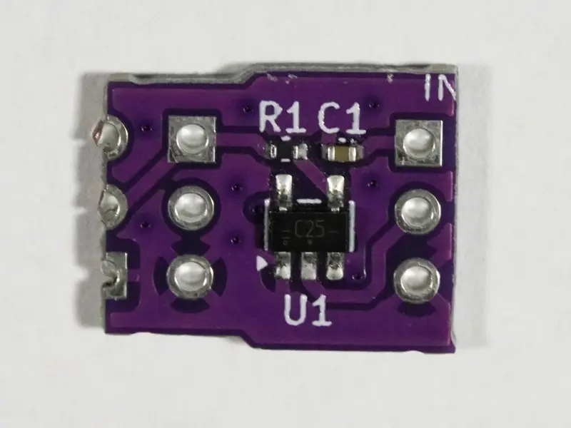 Single 3.3V to 5V level shifter