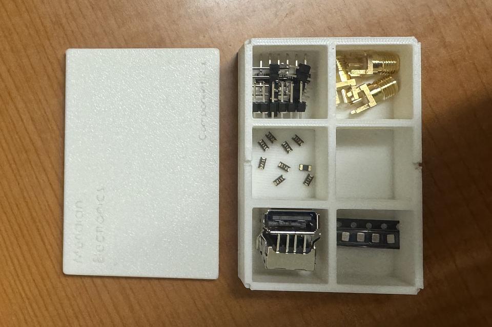 Component Box with lid, (organization)