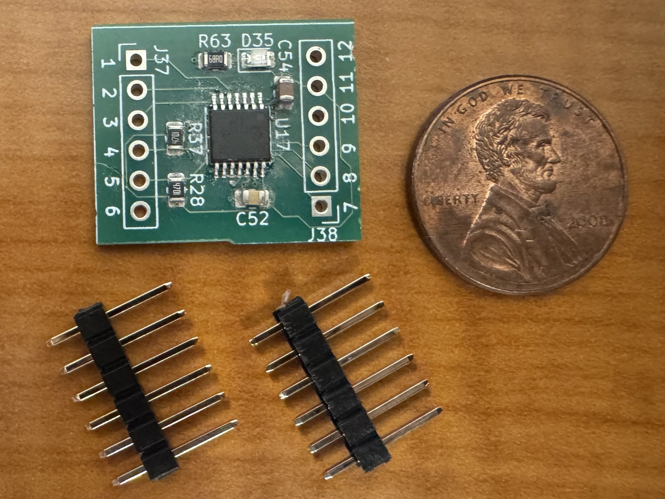 MCP4661T Digi-Pot Breakout Board, 2.7-5.5v 257 taps