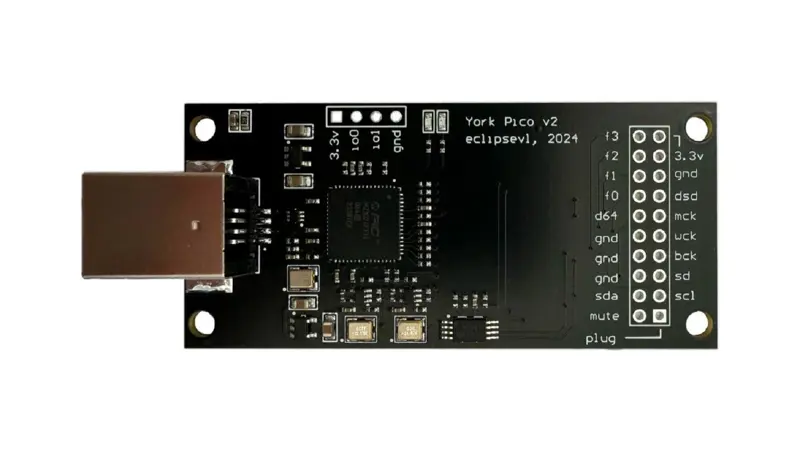 Multichannel USB to I2S UAC2 interface York