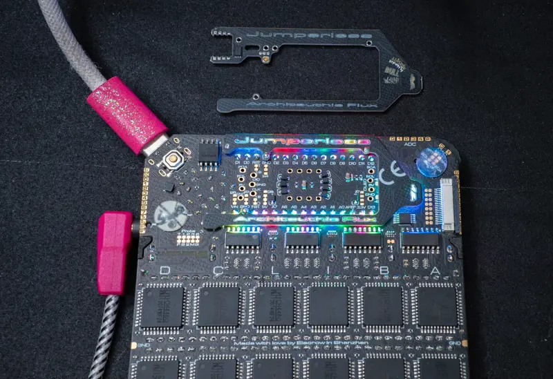 ALASKAN BULL WORM! Jumperless V5 PSRAM Mod Kit