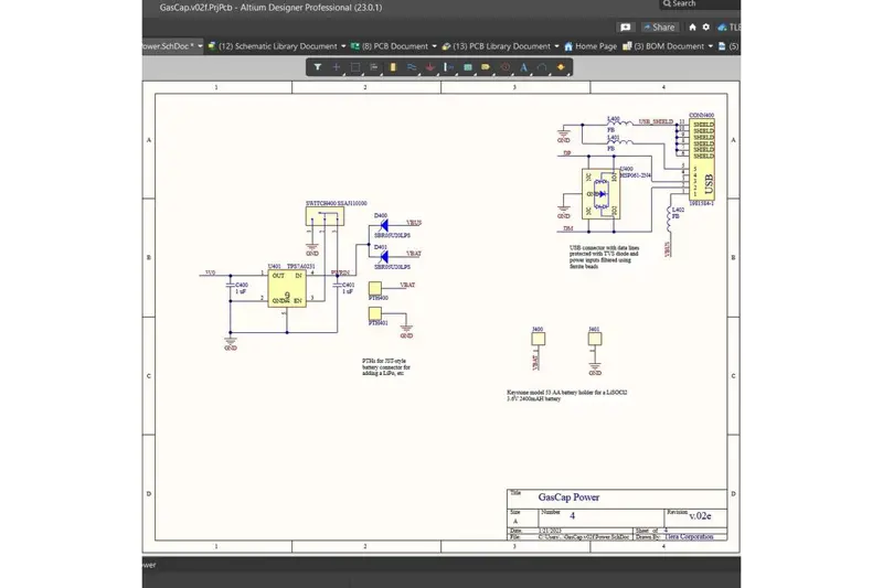 GasCap LoRa+GNSS Asset Tracker