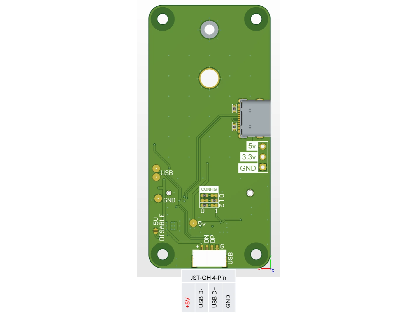 Rpi Zero M.2 E-Key Shield