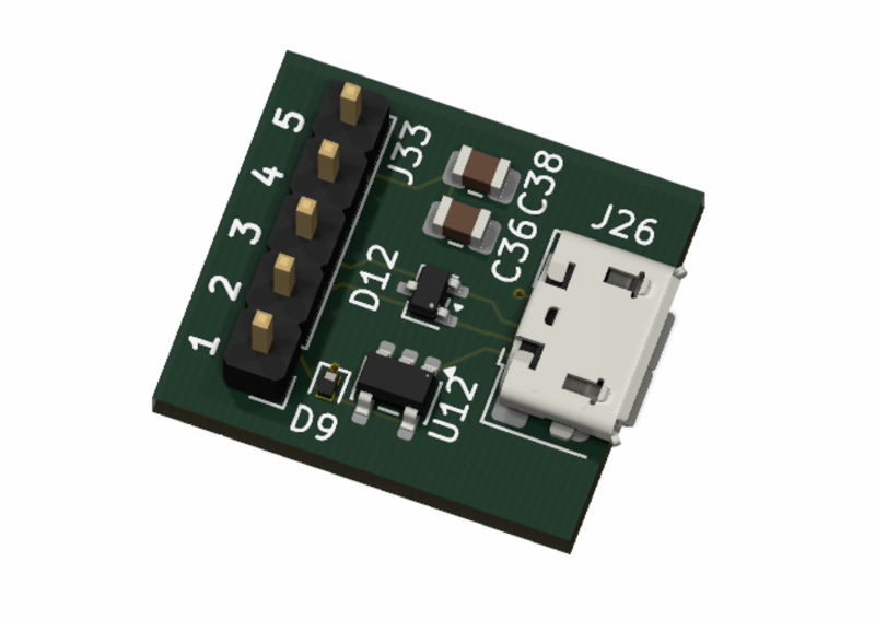 Micro USB-B Breakout Module