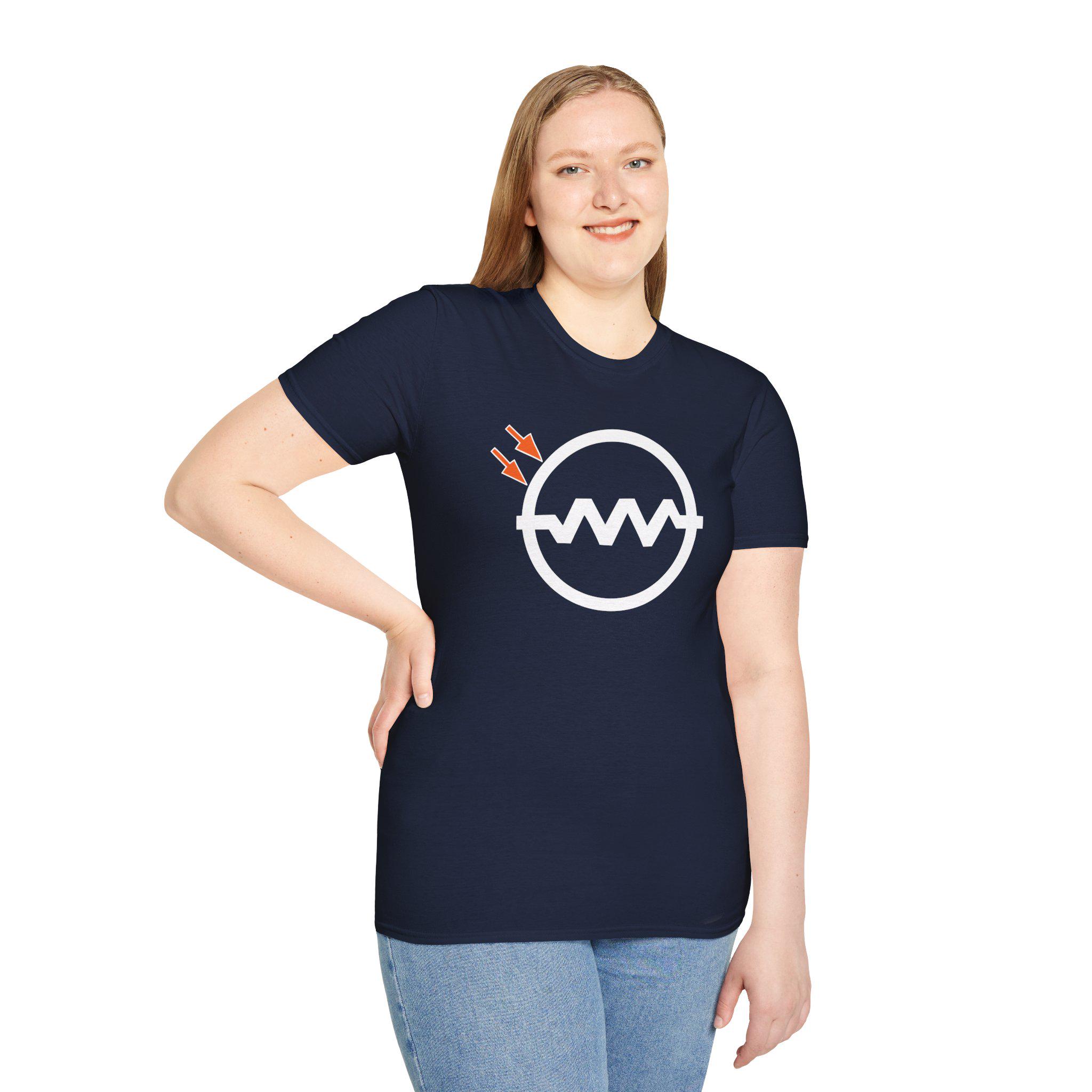 Electronics Engineer Superhero Gift | Light Sensor Symbol Tee | Photoresistor T-
