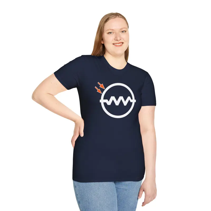 Electronics Engineer Superhero Gift | Light Sensor Symbol Tee | Photoresistor T-