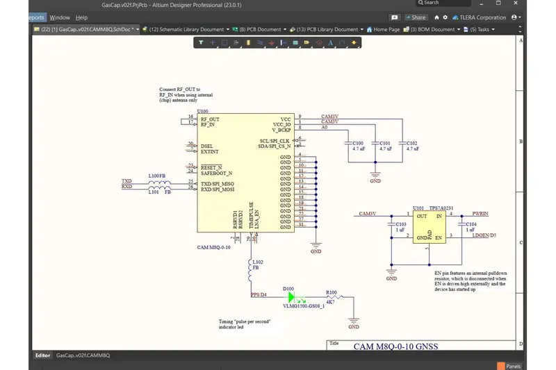 GasCap LoRa+GNSS Asset Tracker