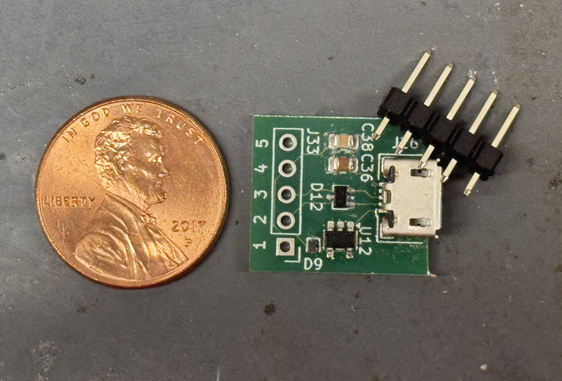 Micro USB-B Breakout Module