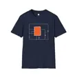 Hand Drawn 555 Timer Schematic Electronics Tee | Electrical Engineer Hardware Ha