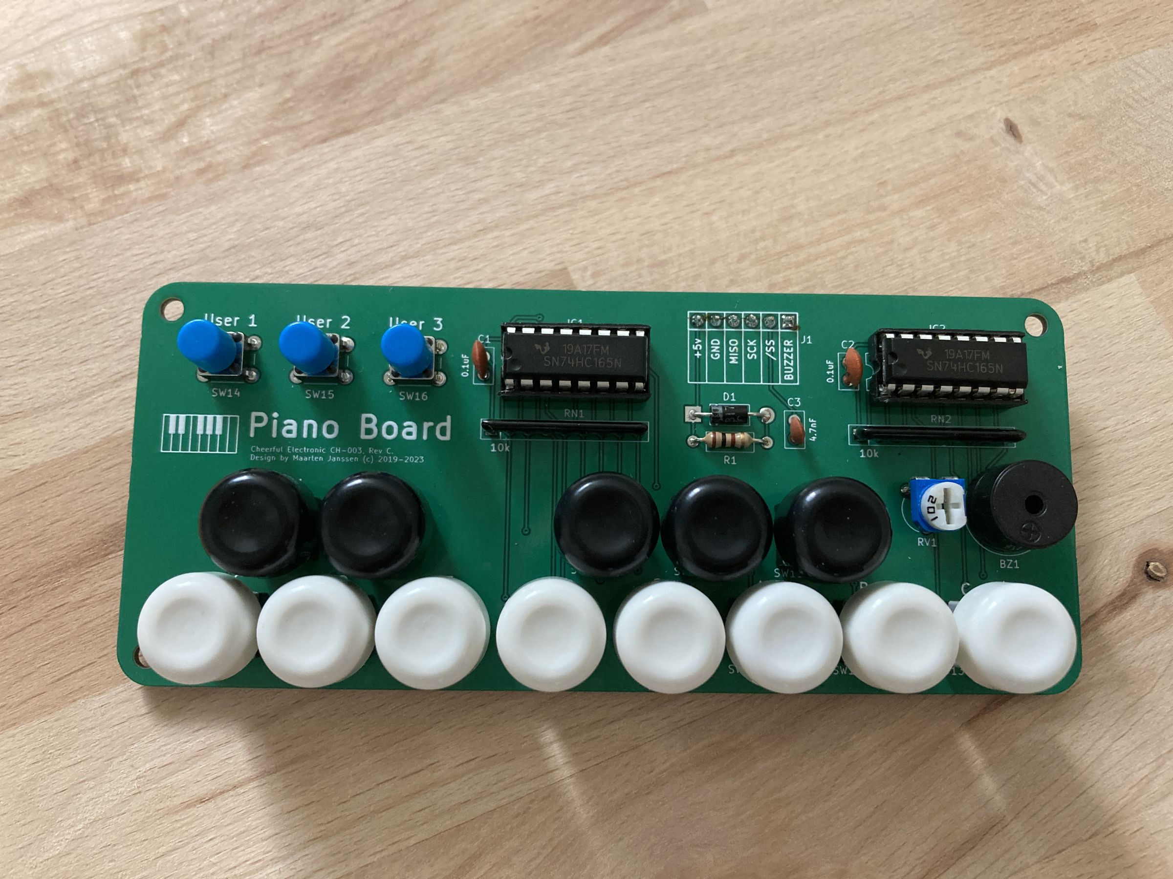 Arduino Piano Board