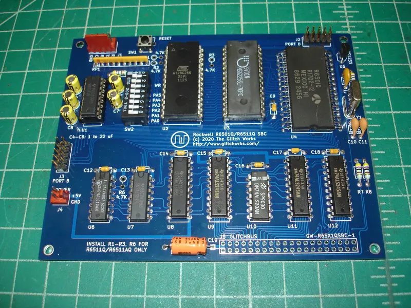 Glitch Works R6501Q/R6511Q Single Board Computer