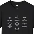 Electronics Symbols Tee | Circuit Components Engineer Humor T-Shirt | Hardware H