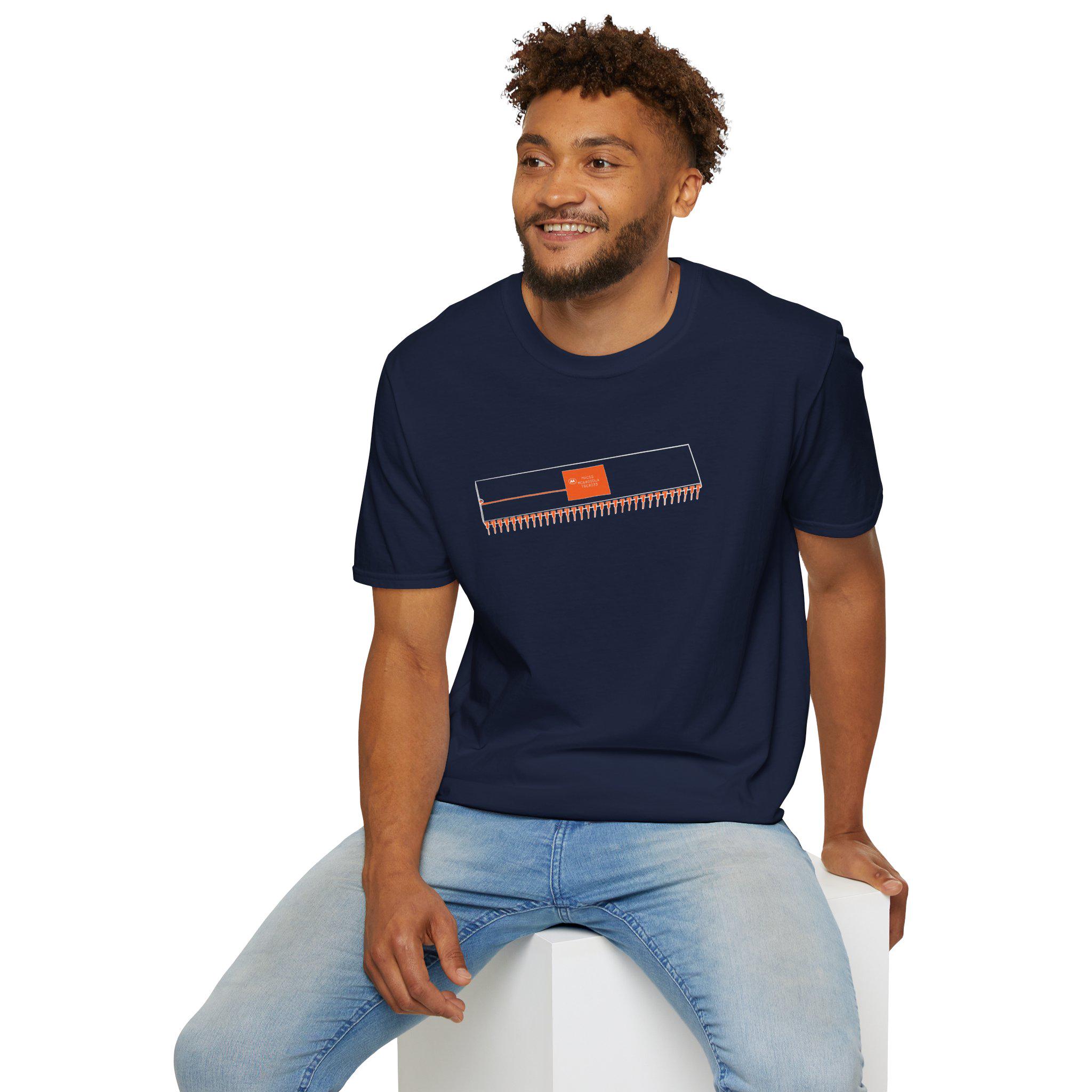 Retro Computing T-Shirt Vintage Computer Engineer Gift | Motorola 68000 CPU Sche