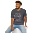 Hand-Drawn 3D Printer T-Shirt | Tech Line Art | Minimalist Maker Gift Engineerin
