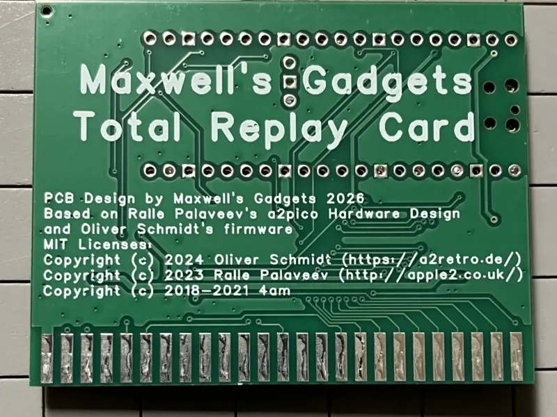 TOTAL REPLAY GAME CARD for Apple II Computers 502 Games!