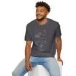 Hedy Lamarr Patent Shirt | Frequency Hopping Spread Spectrum 1942 | Hand-drawn T