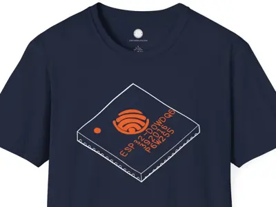 Popular ESP32 Chip Tee