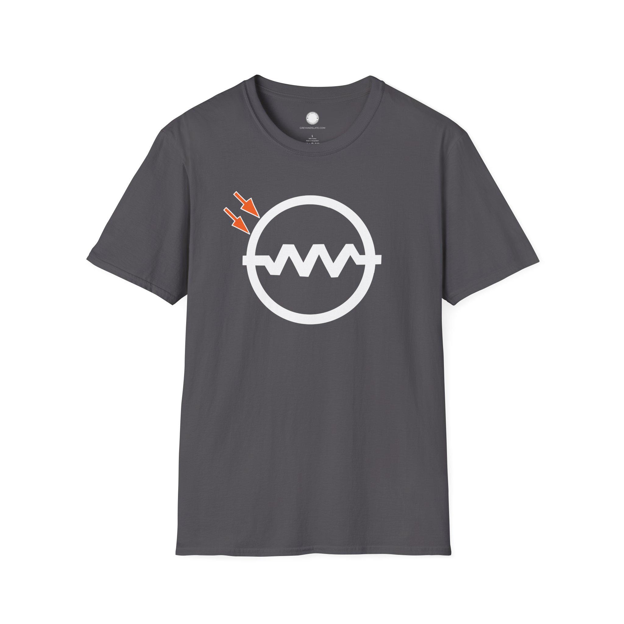 Electronics Engineer Superhero Gift | Light Sensor Symbol Tee | Photoresistor T-