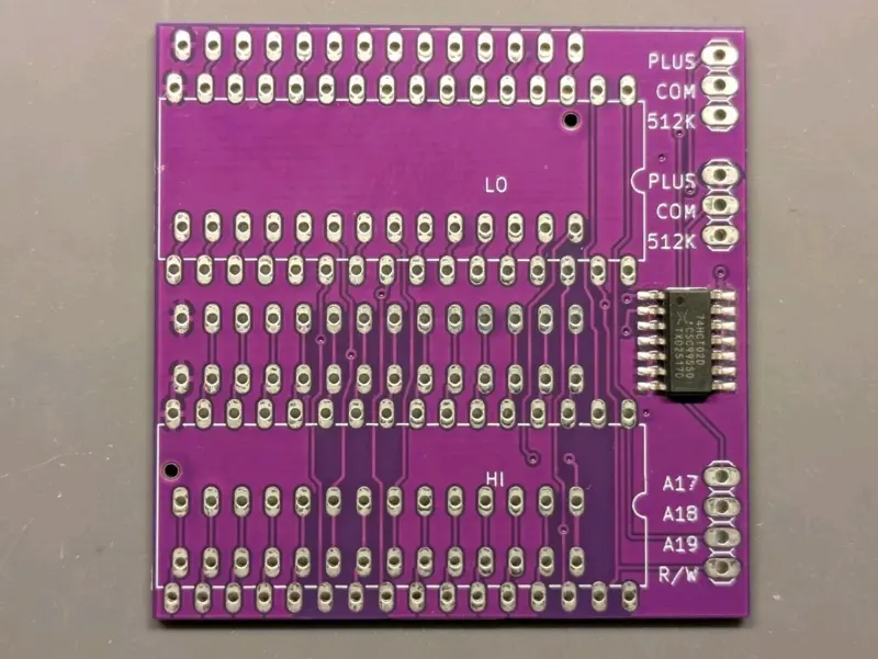 Mac ROM-inator Kit or Assembled - Bootable ROM for Mac 128k/512k/Plus Rominator