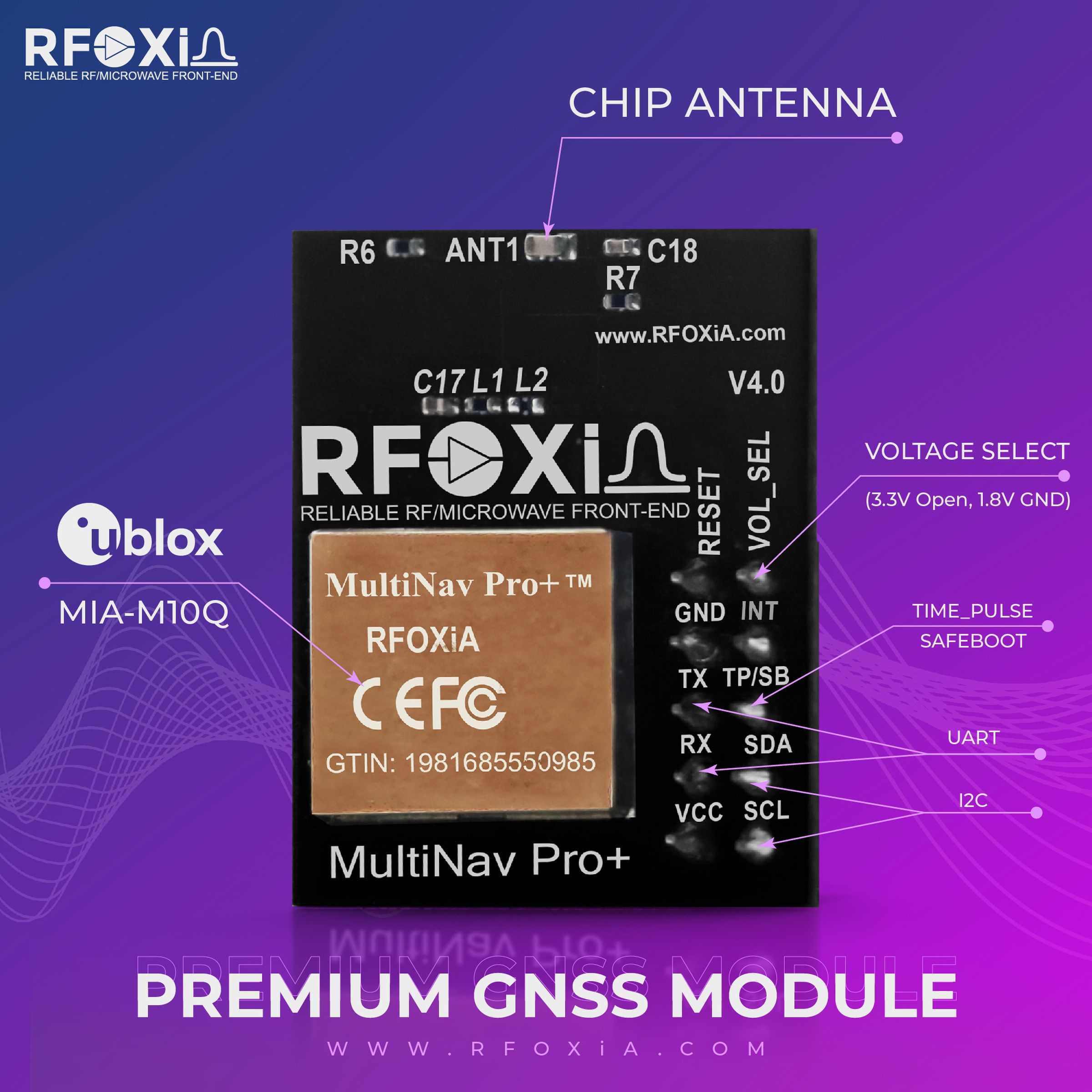 MultiNav Pro+ GNSS MODULE