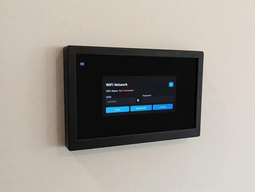 HAUI 3Gang 7in Display Wall Mount Dashboard WiFi.