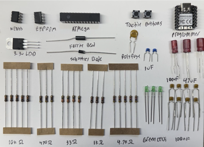 ATMEGA328P Dev Kit & Educational Kit (Breadboard)