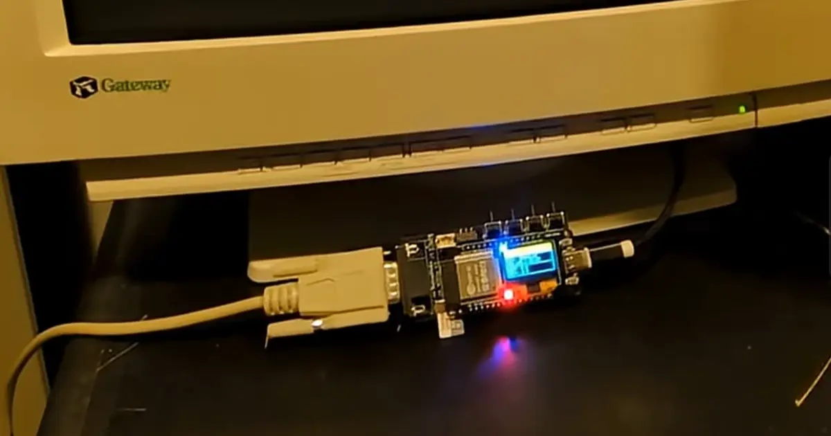 Demonstrating the WiRSa SLIP mode under DOS