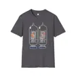 Nixie Tube Electronics T-Shirt | Vintage Display Technology Retro Computing Hard