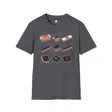 Hand-Drawn Microprocessor T-Shirt: Intel 4004, NE555, 6502 - Tech History Dad Gi