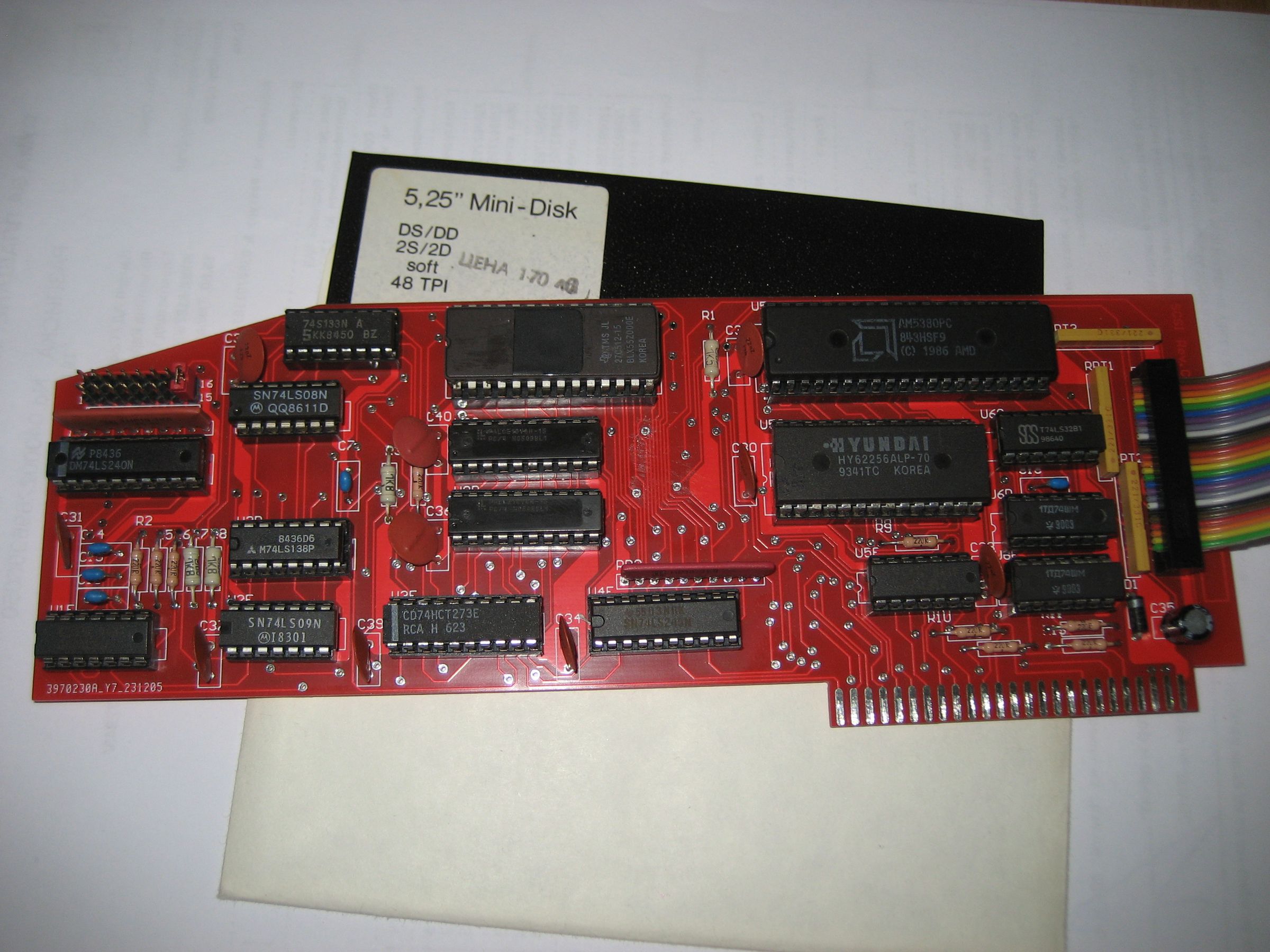 Apple ][, //e, IIGS SCSI REV C Clone Card