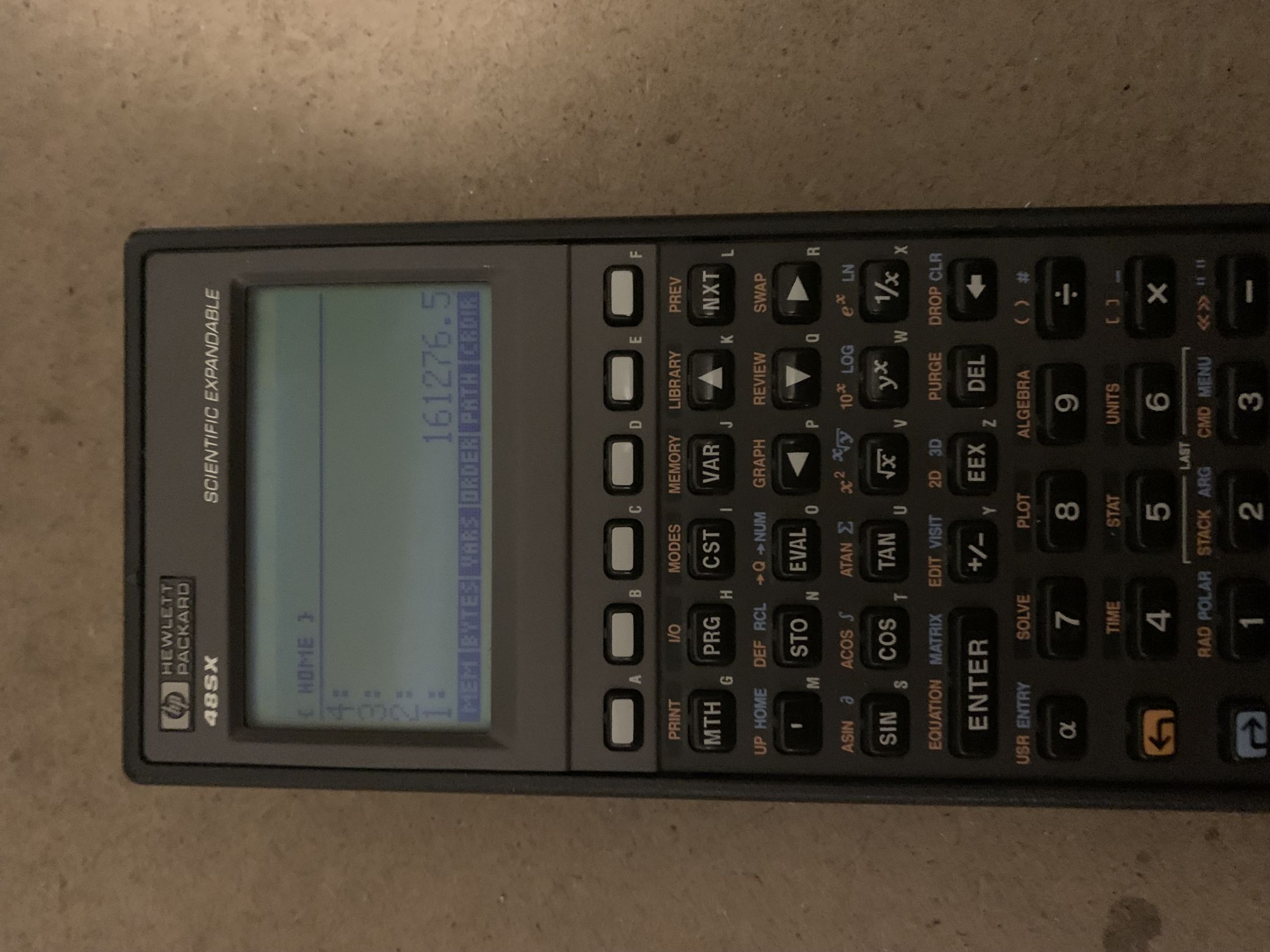 Hp 48sx 48gx 128k ram module