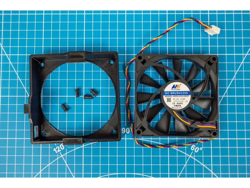 Cooling Shroud Kit for a LSI 9300-16i