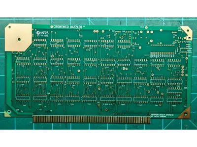 Cromemco Dazzler Reproduction PCBs
