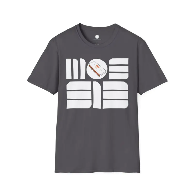 MOS SID 6581 Chip T-Shirt | Sound Interface Device Logo | Commodore 64 Chiptune 