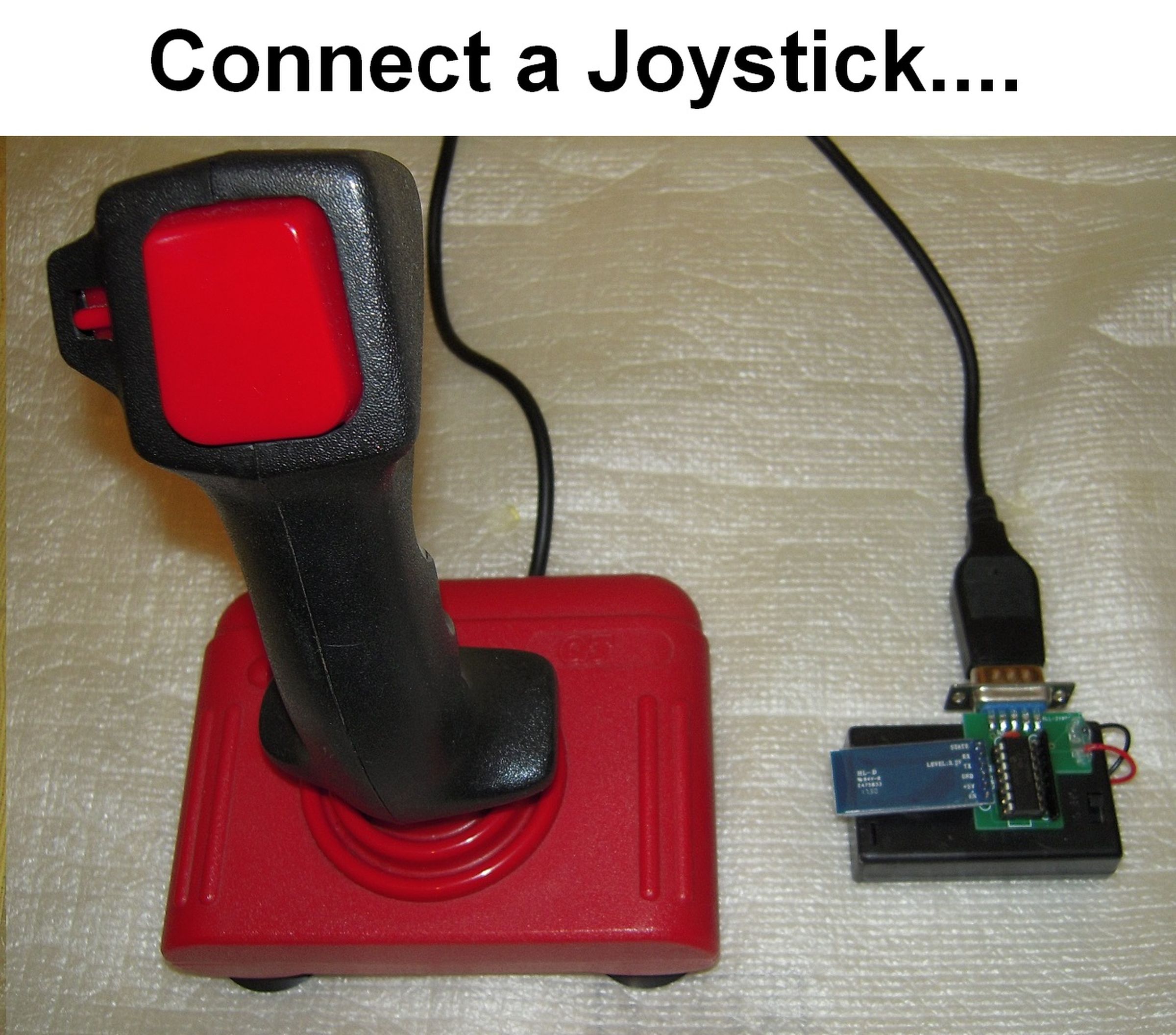 Wireless Bluetooth 9Pin Mouse Joystick Adapter