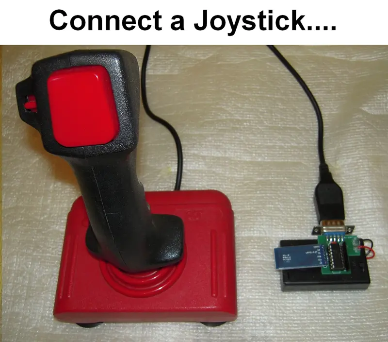 Wireless Bluetooth 9Pin Mouse Joystick Adapter
