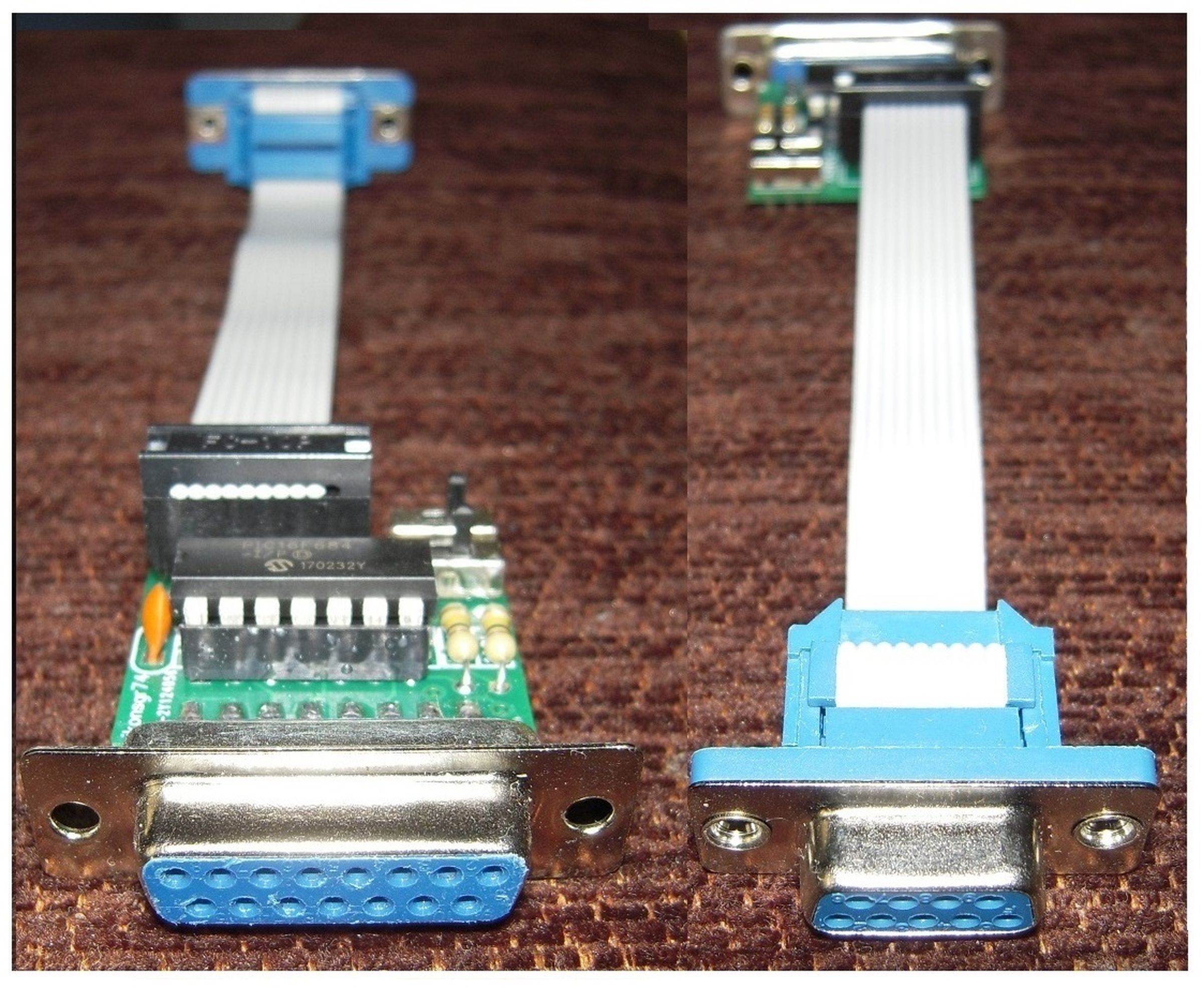 15Pin PC Analogue Joystick Adapter to 9Pin Port
