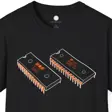 Commodore 64 MOS Sound Synthesizer Tee | SID Chip T-Shirt | Vintage Computer Har