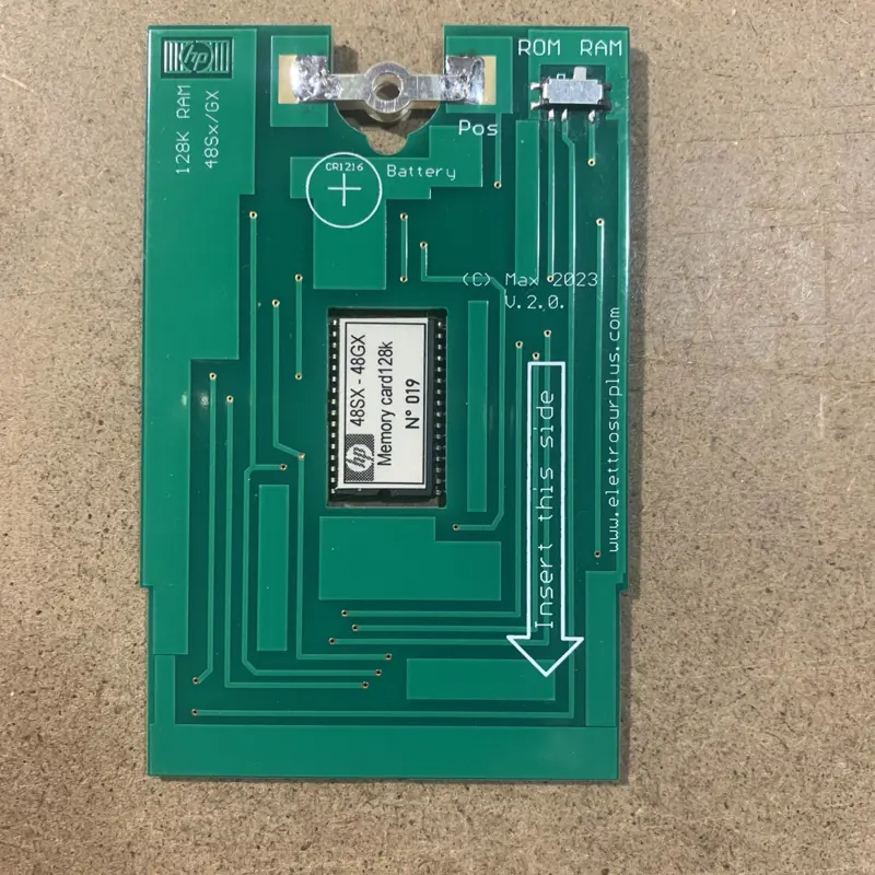 Hp 48sx 48gx 128k ram module