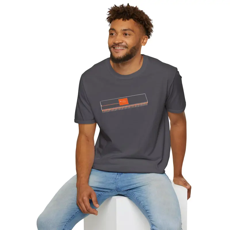 Retro Computing T-Shirt Vintage Computer Engineer Gift | Motorola 68000 CPU Sche