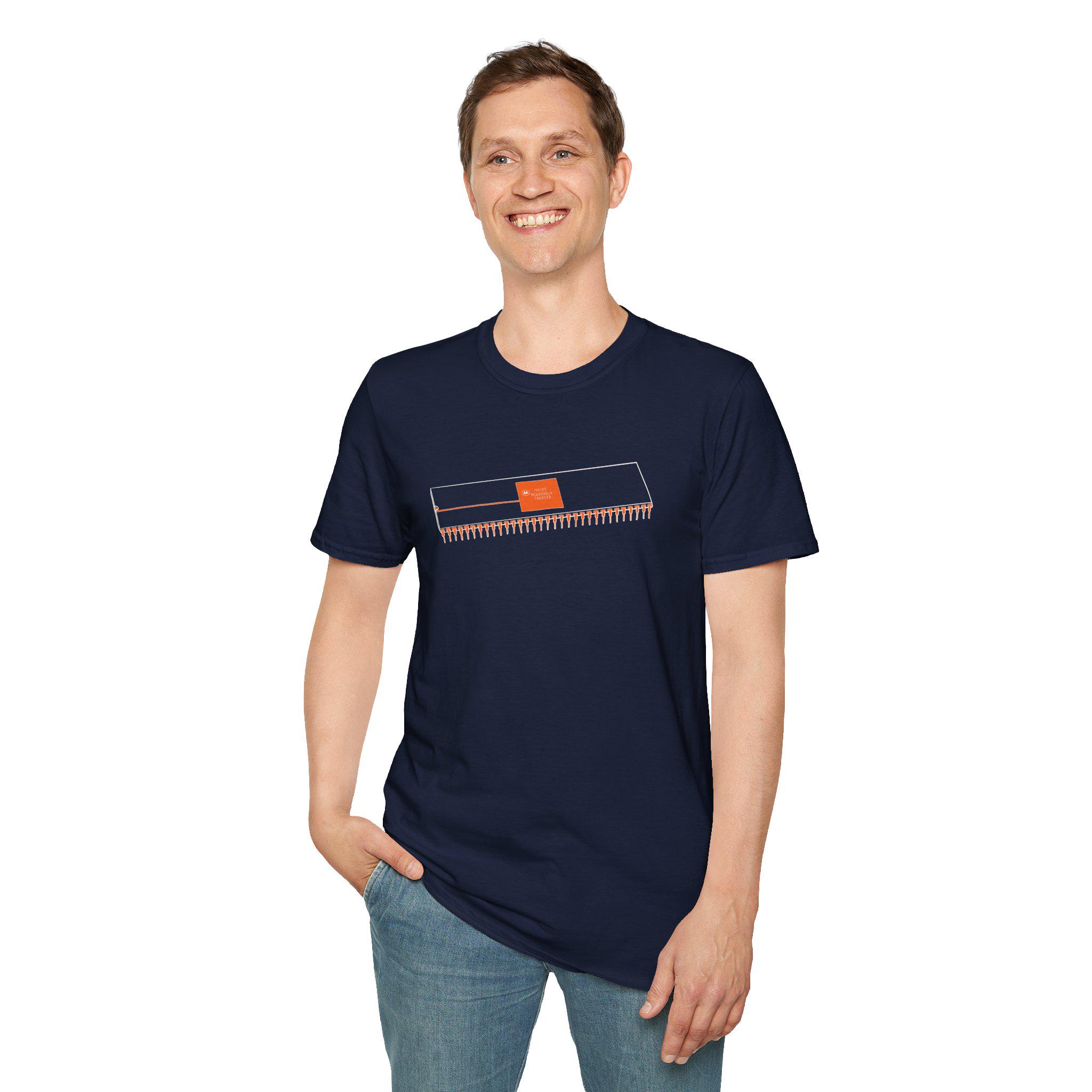 Retro Computing T-Shirt Vintage Computer Engineer Gift | Motorola 68000 CPU Sche