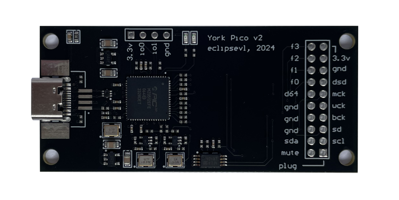 Multichannel USB to I2S UAC2 interface York