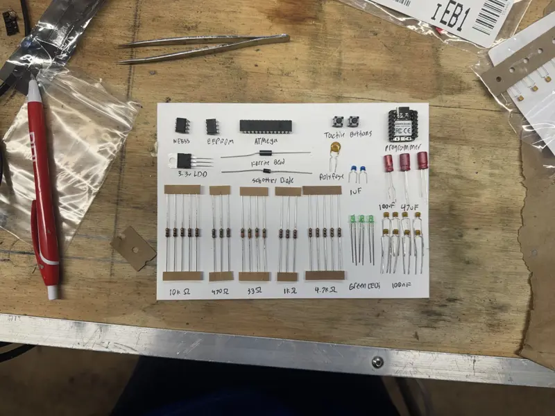 ATMEGA328P Dev Kit & Educational Kit (Breadboard)