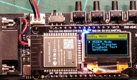 Demonstrating the WiRSa SLIP mode under DOS