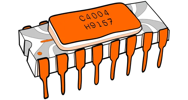 The making of the Intel 4004 design