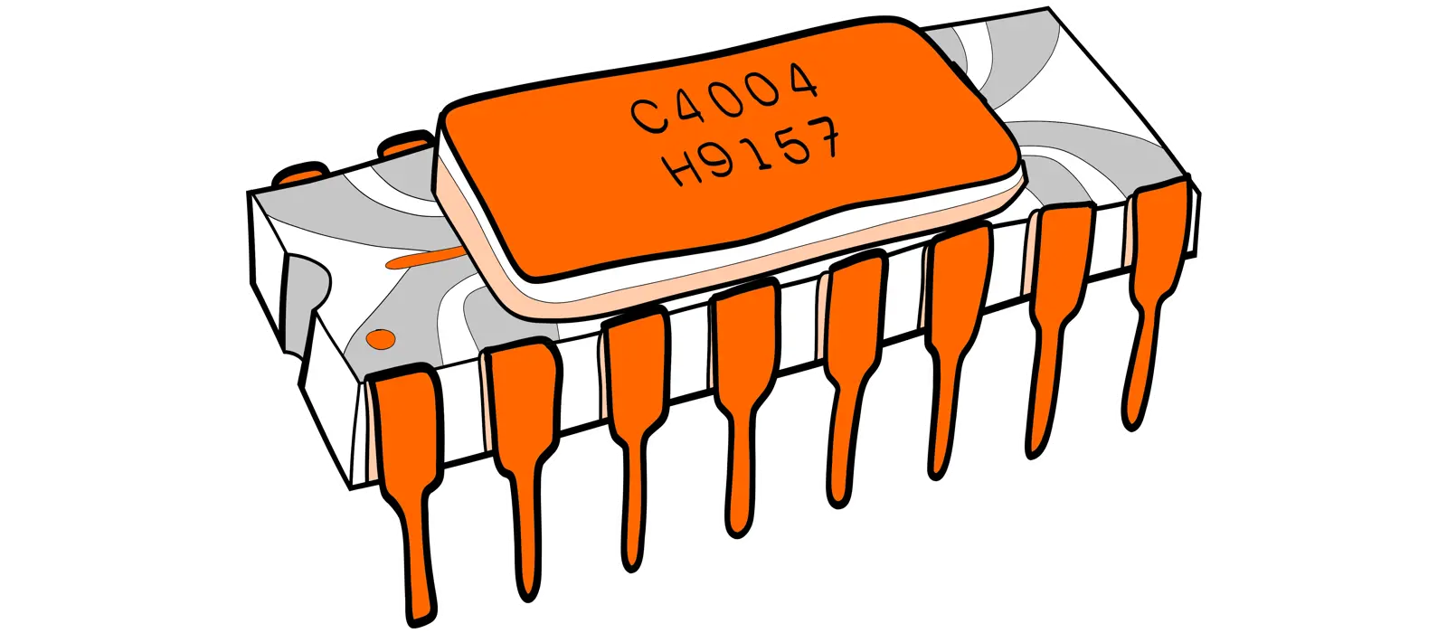 The making of the Intel 4004 design