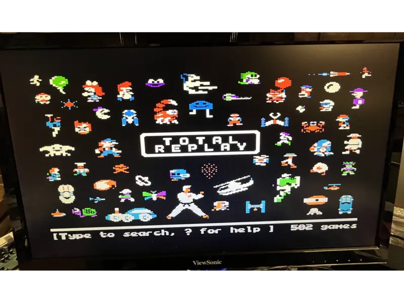 TOTAL REPLAY GAME CARD for Apple II Computers 502 Games!